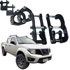 Kit Lift 2 Pol com Jumelos Nissan Frontier 2008 a 2016