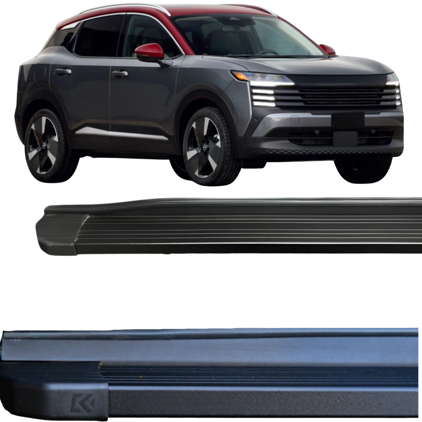 Estribo Alumínio Slim para Nissan Kicks 2026