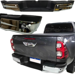 Para-choque Traseiro Com Furo Sensor Toyota Hilux 2016 A 2025