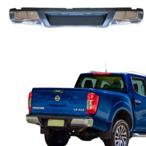 Para-choque Traseiro Cromado Nissan Frontier 2017 A 2022