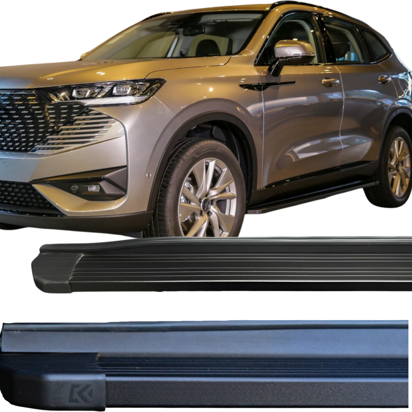 Estribo Alumínio Slim para GWM Haval H6 2023 a 2025