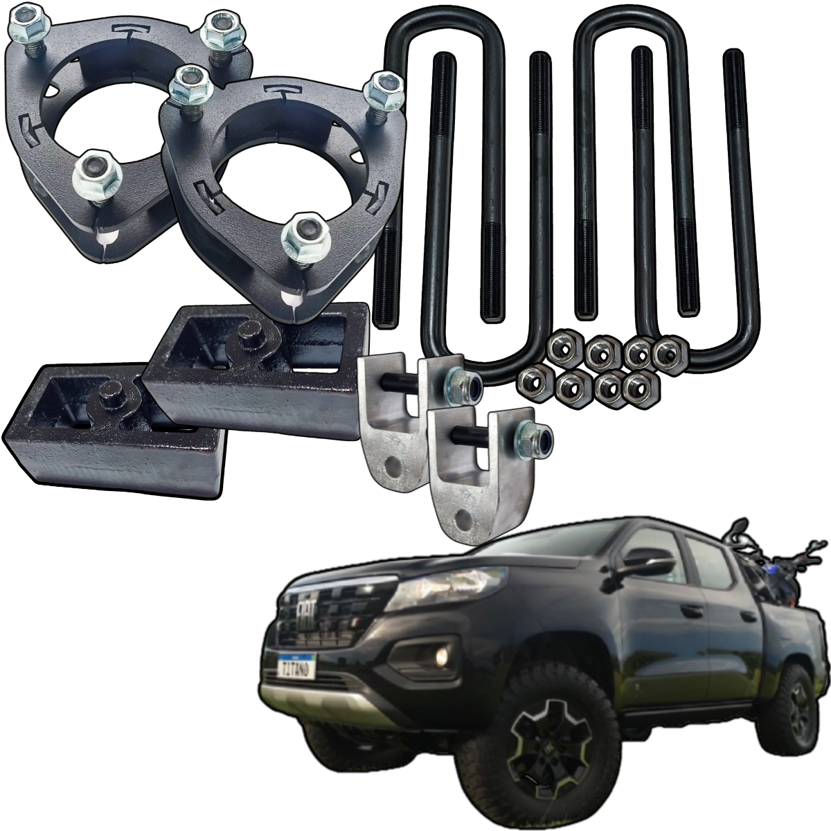 Kit Lift 2 Pol Fiat Titano 2024+