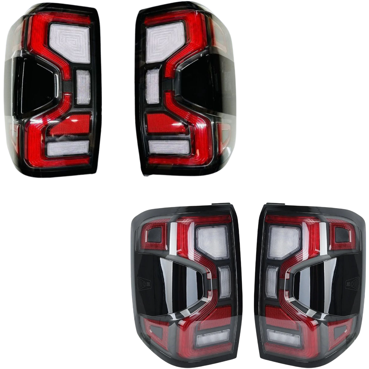 Kit Lanterna LED Modelo Raptor Ranger Fumê 2024 a 2026 - Imagem 2