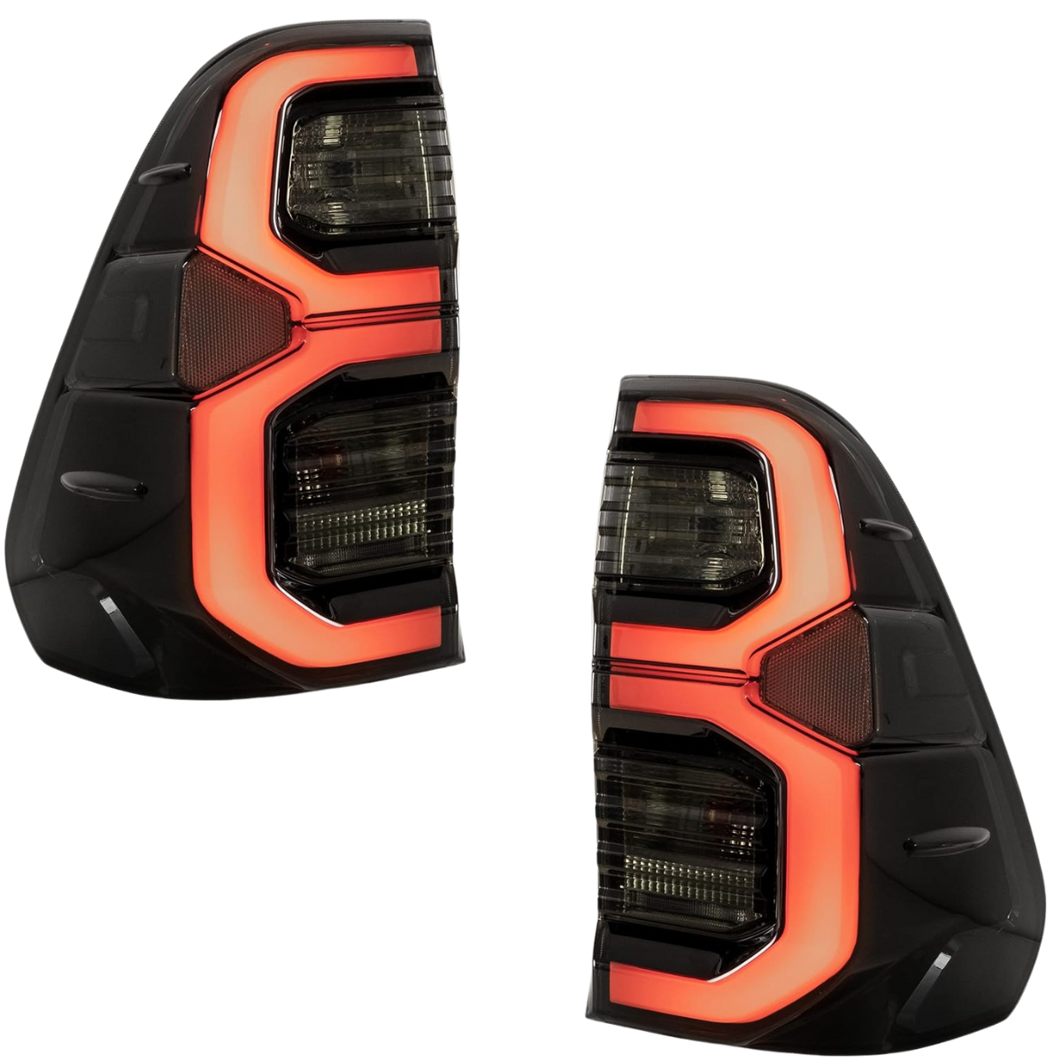 Par Lanterna LED Hilux SRX Fumê 2021 a 2026 - Imagem 3