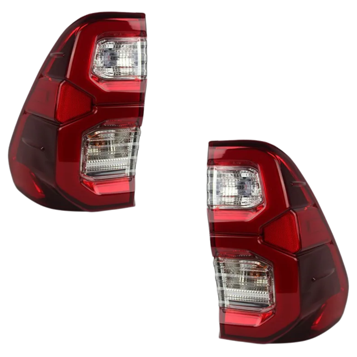 Par Lanterna LED Hilux SRX Vermelha 2021 a 2026 - Imagem 5