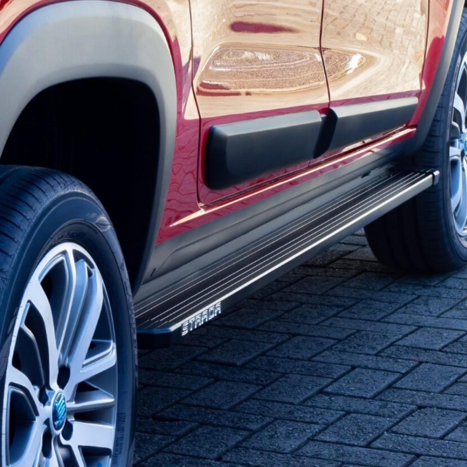 Estribo Alumínio Slim para Fiat Strada 2021 a 2026 - Imagem 5