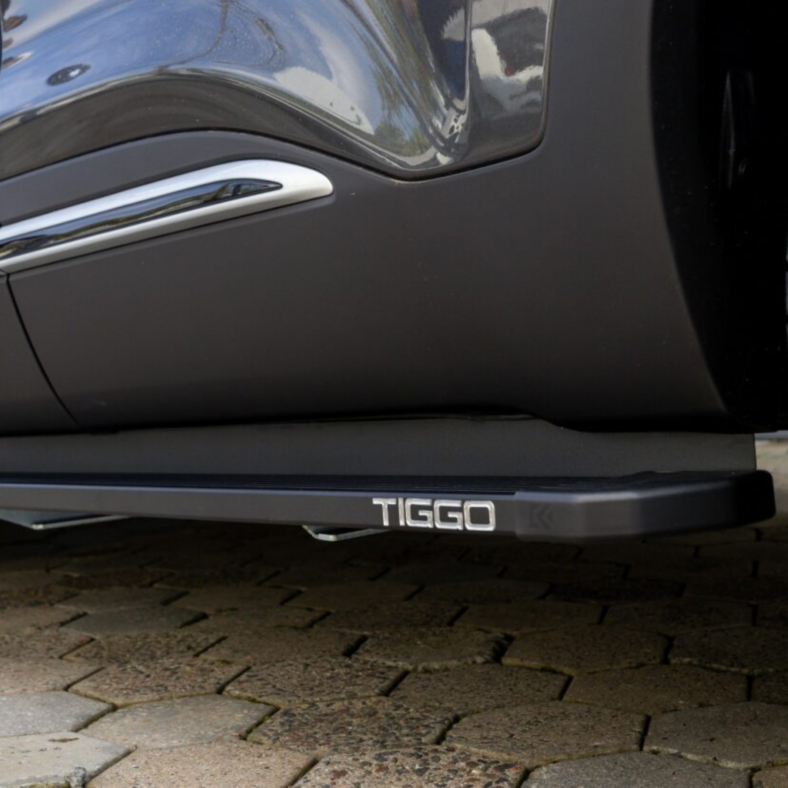 Estribo Alumínio Slim para Caoa Chery Tiggo 7 PHEV 2024 a 2026 - Imagem 3