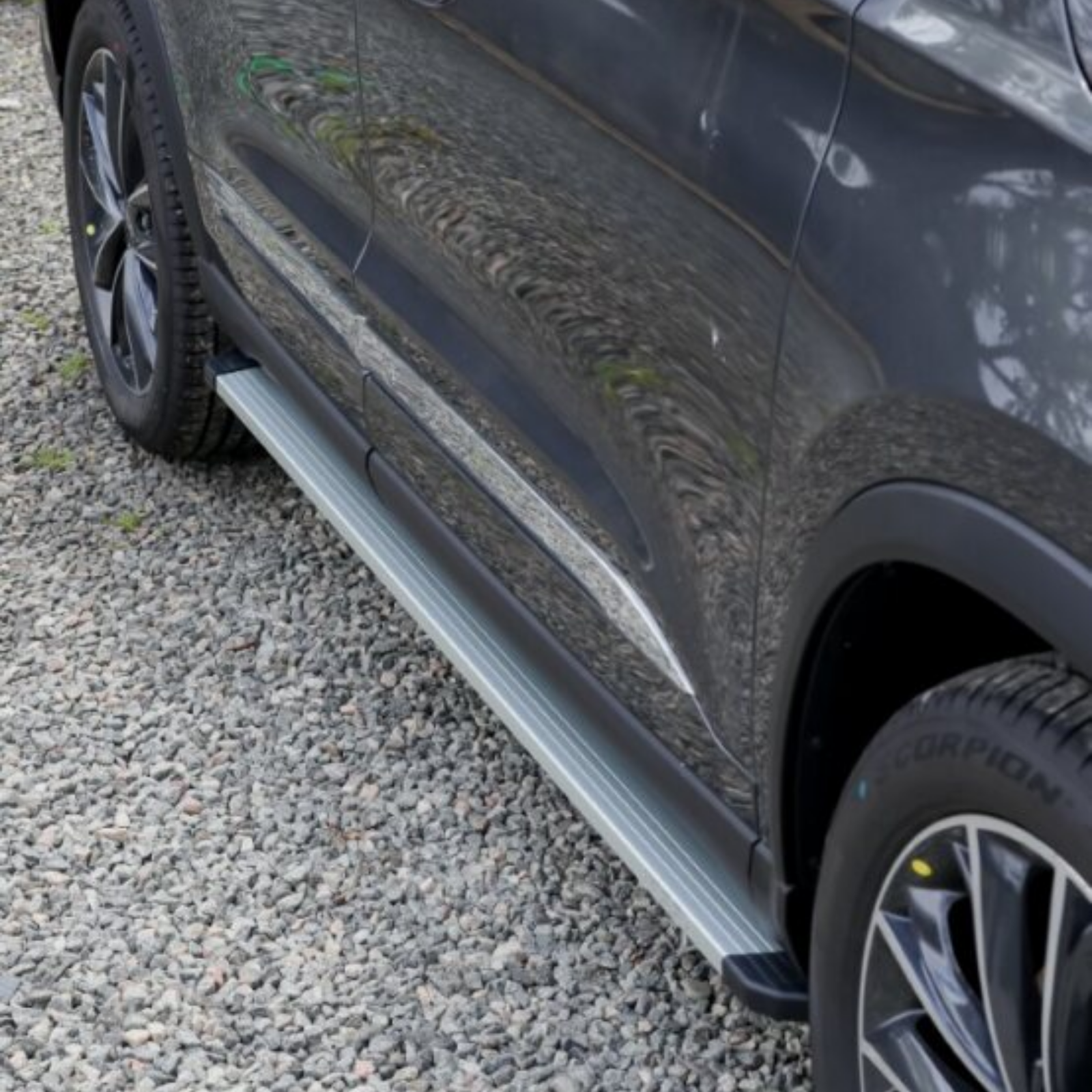 Estribo Alumínio Slim para Caoa Chery Tiggo 5X 2022 a 2026 - Imagem 6