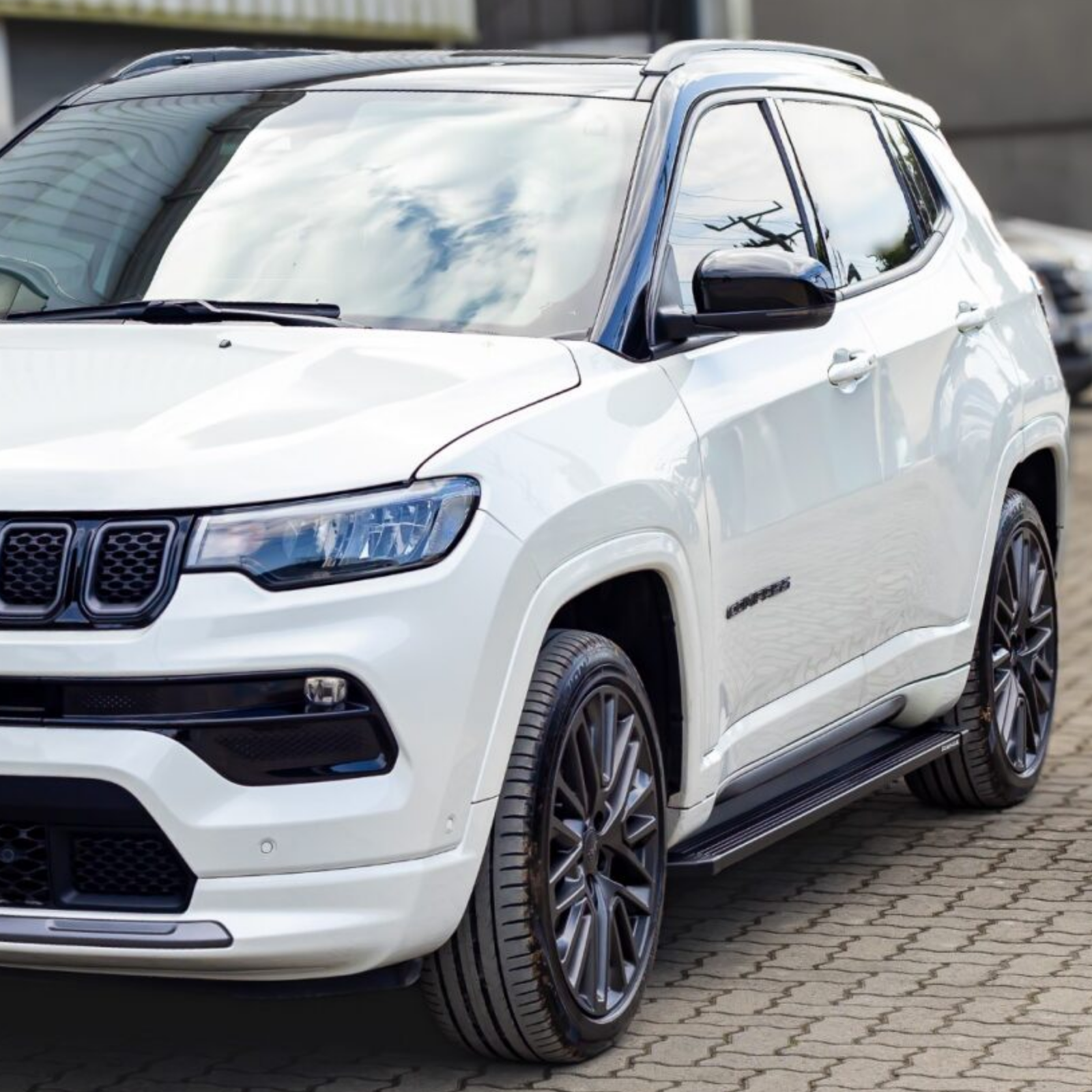 Estribo Alumínio Slim para Jeep Compass 2016 a 2026 - Imagem 4
