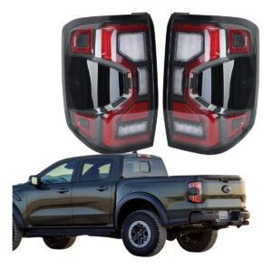 Kit Lanterna LED Modelo Raptor Ranger Fumê 2024 a 2026