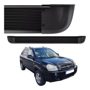 Estribo Alumínio Arredondado Hyundai Tucson 2006 A 2016