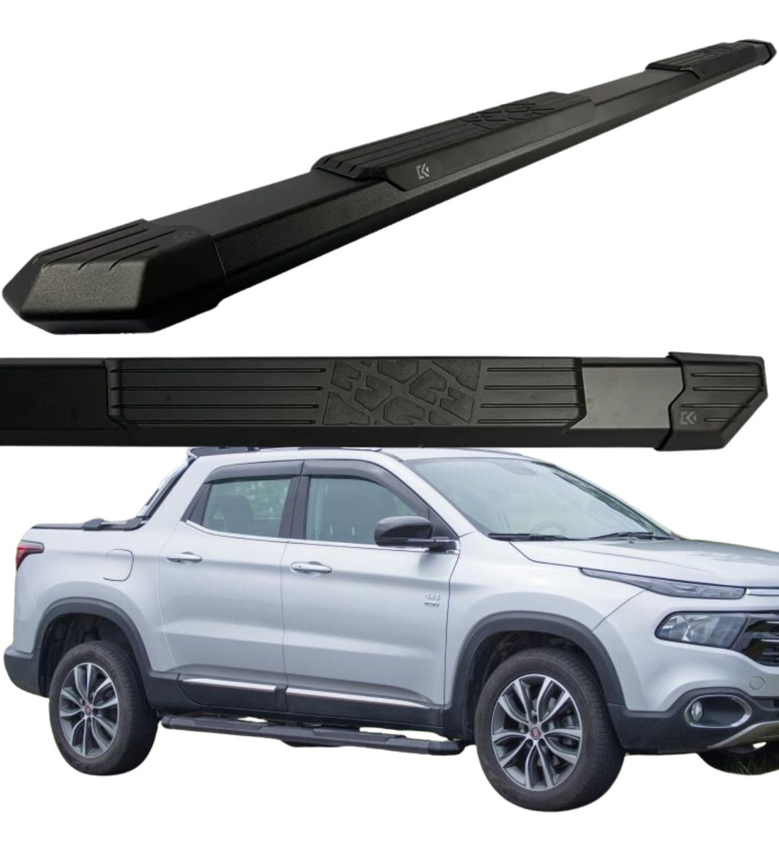 Estribo Alumínio Extreme Fiat Toro 2016 A 2026
