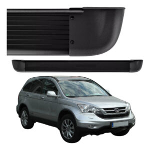 Estribo Alumínio Arredondado Honda CR-V 2007 A 2011