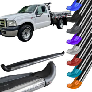 Estribo Personalizado em Aço Ford F350 Cabine Simples 2011 A 2016