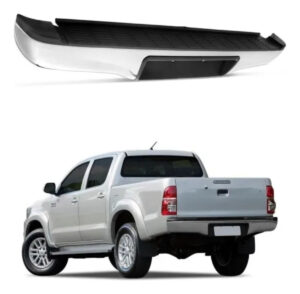 Para-choque Traseiro Cromado FPI Toyota Hilux 2005 A 2015