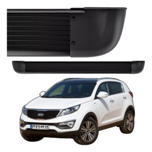 Estribo Alumínio Arredondado Kia Sportage 2011 A 2016