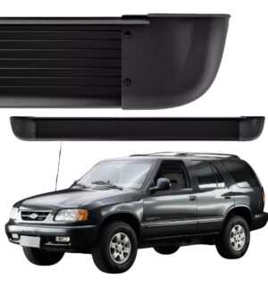 Estribo Alumínio Arredondado Chevrolet Blazer 1997 A 2011