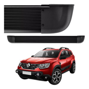 Estribo Alumínio Arredondado Renault Duster 2021 A 2026