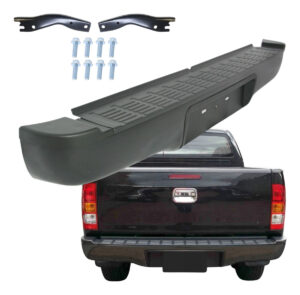 Para-choque Traseiro Preto Toyota Hilux 2005 A 2015