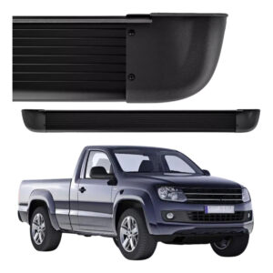 Estribo Alumínio Arredondado Volkswagen Amarok Simples 2010 A 2026