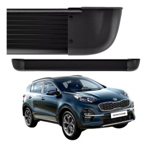 Estribo Alumínio Arredondado Kia Sportage 2017 A 2026