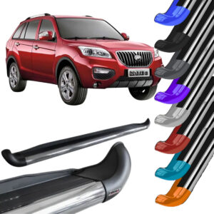 Estribo Personalizado em Aço Lifan X60 2013 A 2019 Com Alargadores