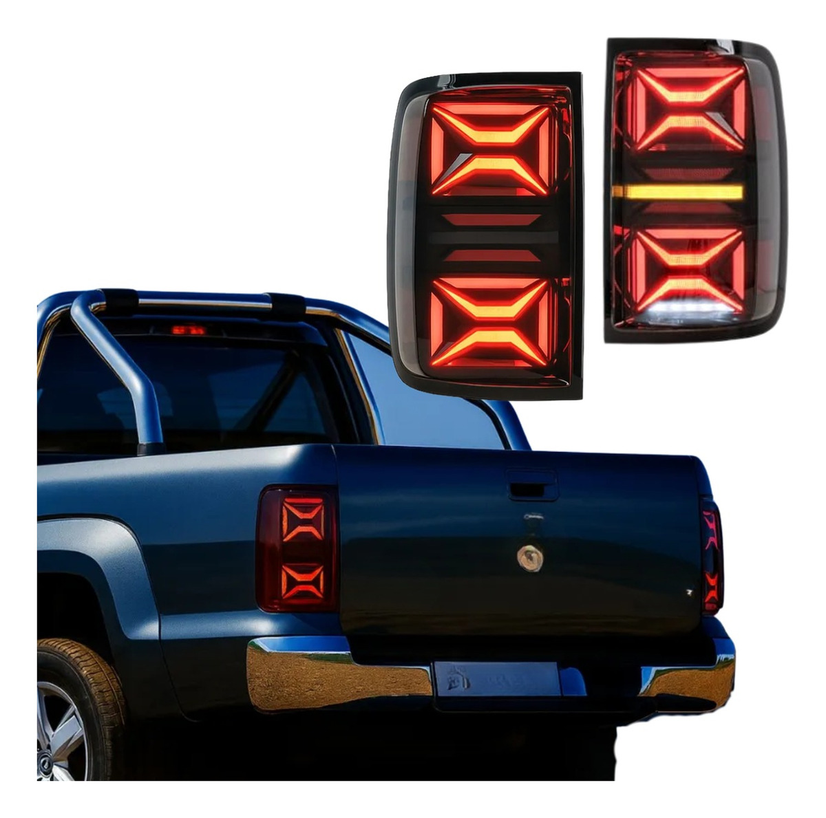Par Lanterna LED Exclusiva Amarok 2010 a 2026