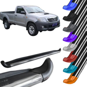 Estribo Personalizado em Aço Toyota Hilux Cabine Simples 2005 A 2015