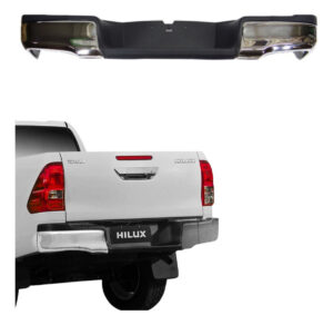 Para-choque Traseiro Cromado Toyota Hilux 2016 A 2025