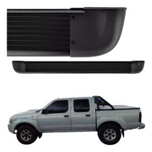 Estribo Alumínio Arredondado Nissan Frontier 2002 A 2007