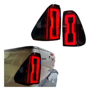 Par Lanterna LED Hilux Seta Sequencial 2021 a 2026