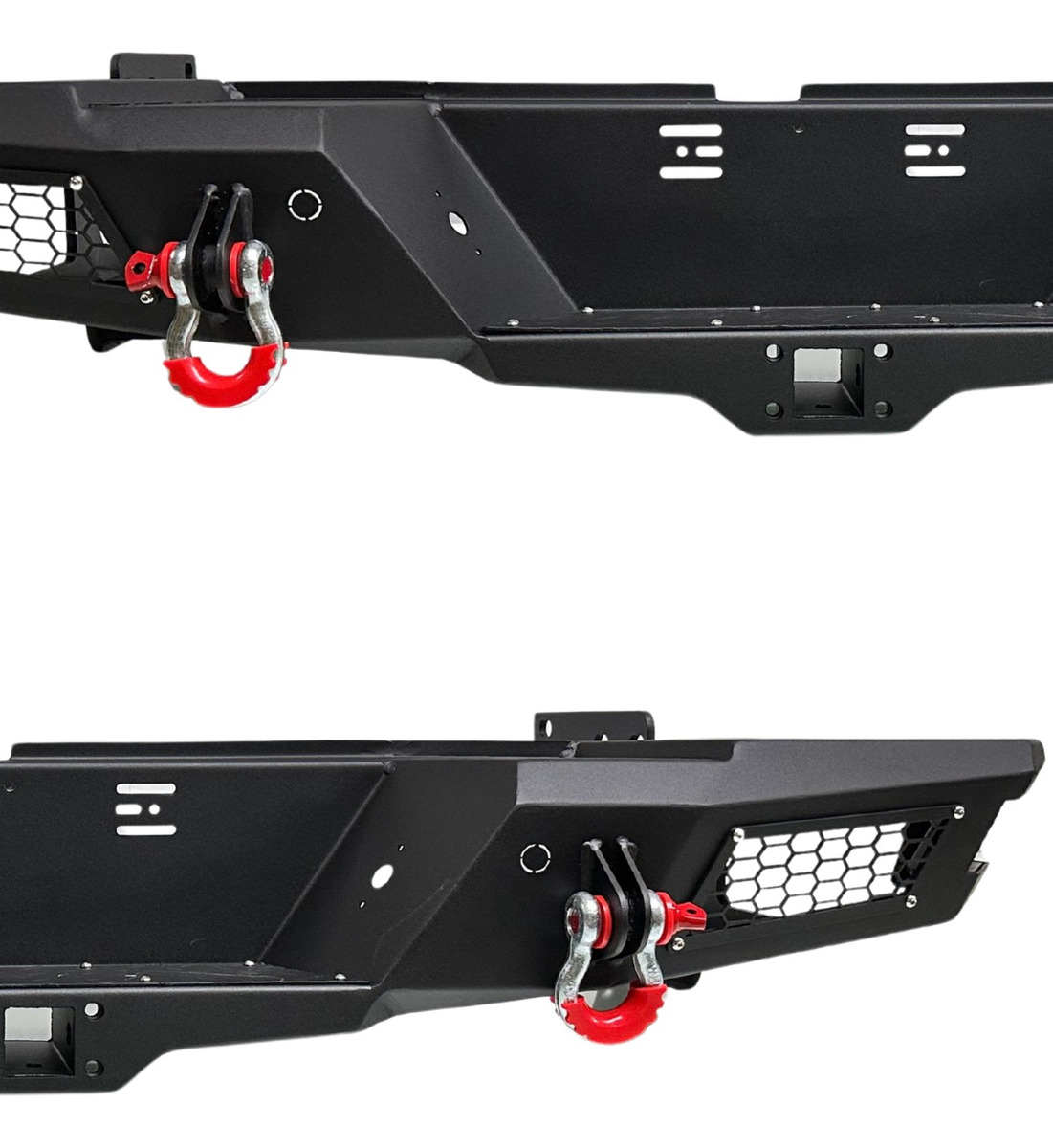 Para-choque Traseiro Aço Reforçado Com Led Ford Ranger 2013 A 2023 - Imagem 4