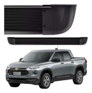 Estribo Alumínio Arredondado Chevrolet Montana 2023 A 2026