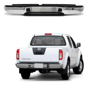 Para-choque Traseiro Cromado Nissan Frontier 2008 A 2016