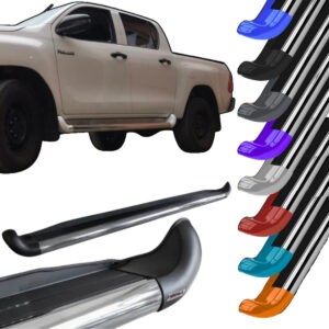 Estribo Personalizado em Aço Toyota Hilux Cabine Dupla 2016 A 2026