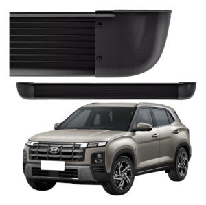 Estribo Alumínio Arredondado Hyundai Creta 2022 A 2026