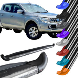 Estribo Personalizado em Aço Mitsubishi New Triton 2018 A 2026