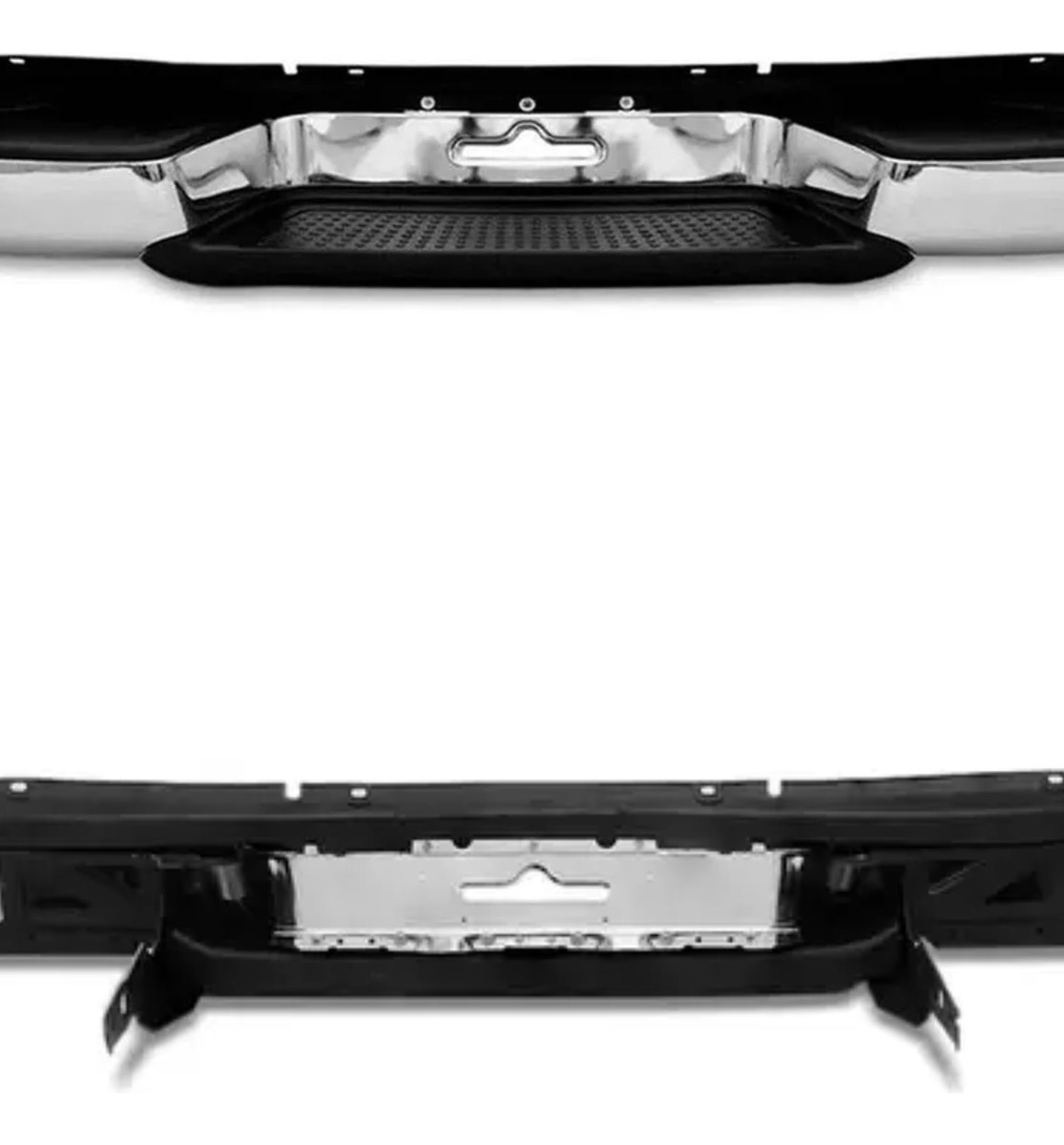 Para-choque Traseiro Amarok Sem Furo Sensor 2010 A 2022 - Imagem 6