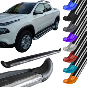 Estribo Personalizado em Aço Fiat Toro 2016 A 2026