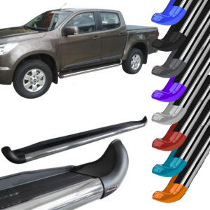 Estribo Personalizado em Aço Chevrolet S10 Cabine Dupla 2012 A 2026