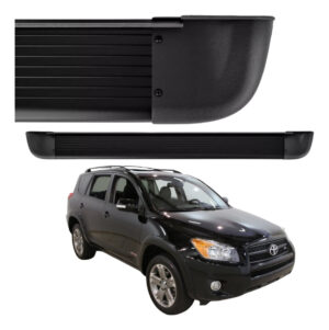 Estribo Alumínio Arredondado Toyota Rav4 2005 A 2012