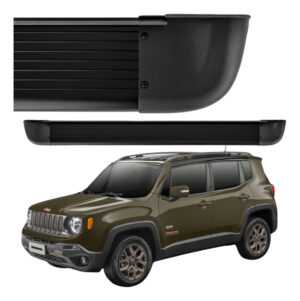 Estribo Alumínio Arredondado Jeep Renegade 2016 A 2026