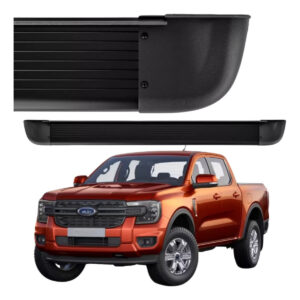 Estribo Alumínio Arredondado Ford Ranger 2024 A 2026