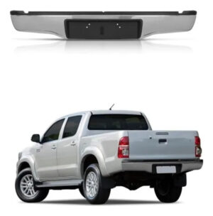 Para-choque Traseiro Cromado Daira Toyota Hilux 2005 A 2015