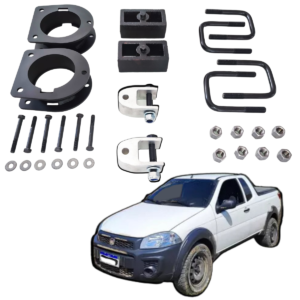 Kit Lift 2 Pol Fiat Strada 1998 a 2020