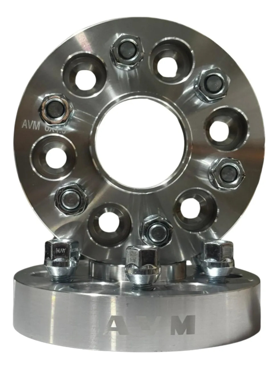 Espaçador de Rodas AVM 31,75 mm para Nissan Frontier 2.5 TD D40 2007 a 2016 | Par - Imagem 10