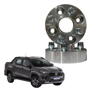 Espaçador de Rodas AVM 31,75 mm para Fiat Strada 1998 a 2026 | Par