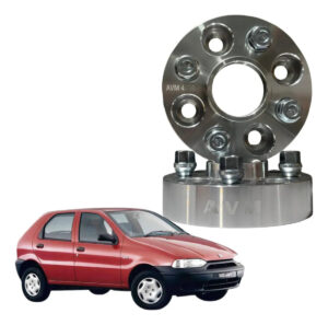 Espaçador de Rodas AVM 31,75 mm para Fiat Palio 1996 a 2018 | Par
