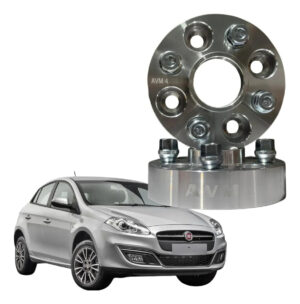 Espaçador de Rodas AVM 31,75 mm para Fiat Bravo 2010 a 2016 | Par