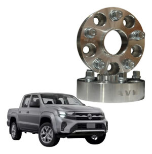 Espaçador de Rodas AVM 38,1 mm para Volkswagen Amarok (5x120) 2010 a 2026 | Par